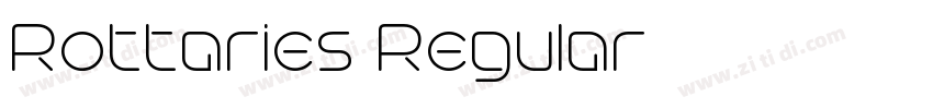 Rottaries Regular字体转换 Rottaries Regular字体转换
